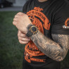 M-Tac Tactical Adventure pulkstenis ar kompasu un altimetru, Oranža