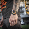 M-Tac Tactical Adventure pulkstenis ar kompasu un altimetru, Oranža