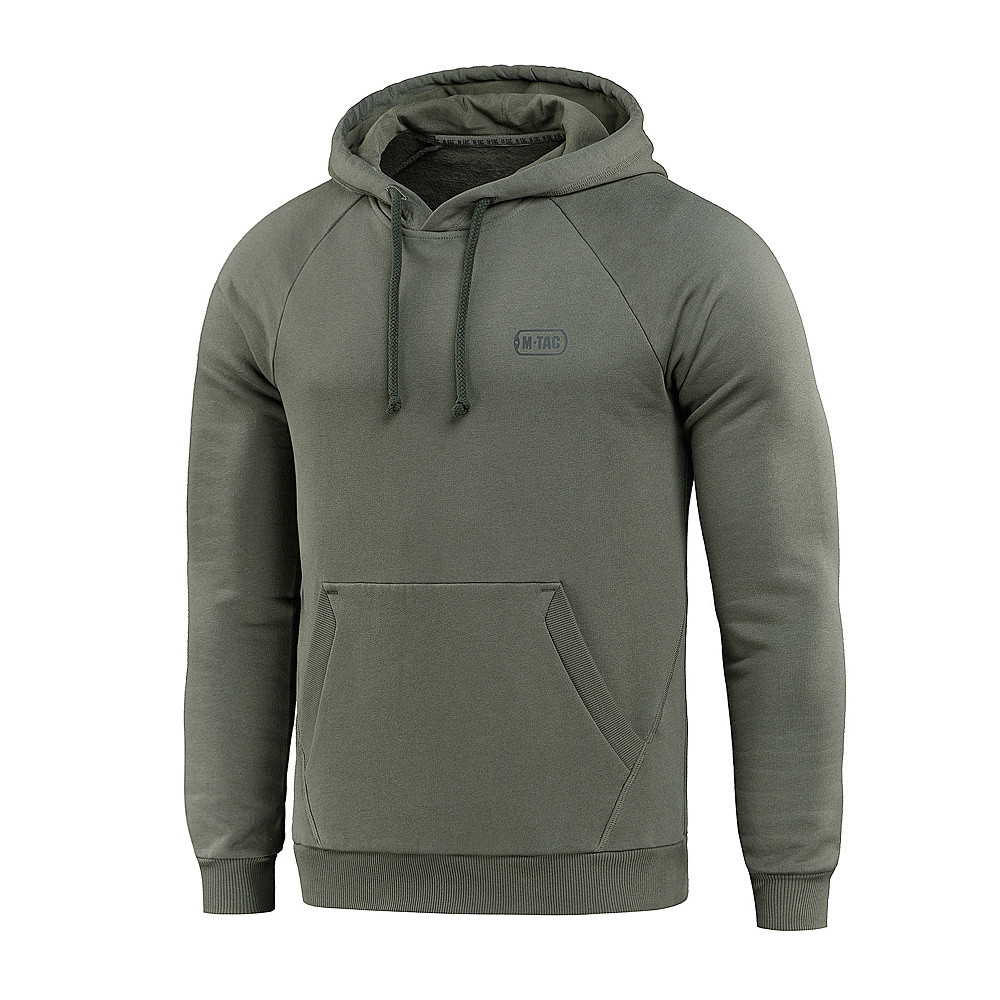 M-Tac Hoodie Cotton Raglan kokvilnas jaka ar kapuci, Army Olive
