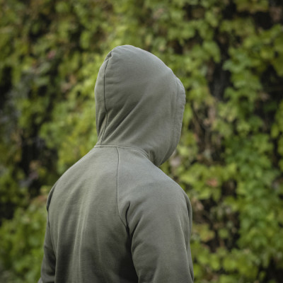 M-Tac Hoodie Cotton Raglan kokvilnas jaka ar kapuci, Army Olive