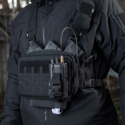 M-Tac radio maciņš MOLLE, Melna