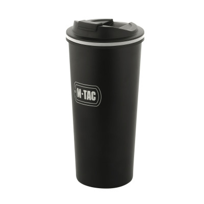 M-Tac termo krūze ar vārstu, 450 ml, Melna