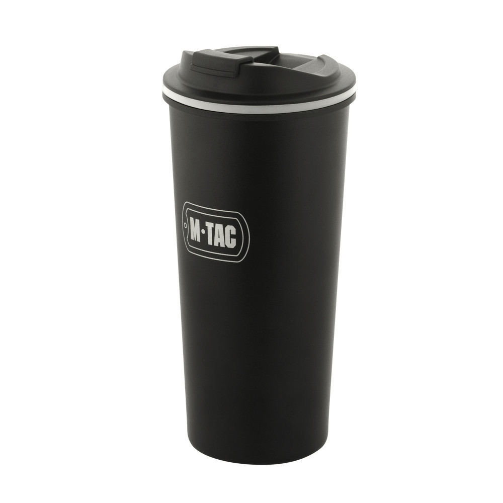 M-Tac termo krūze ar vārstu, 450 ml, Melna