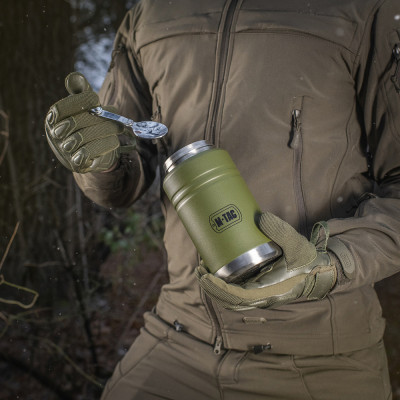 M-Tac pārtikas termoss 750 ml ar salokāmu karoti — 7/10