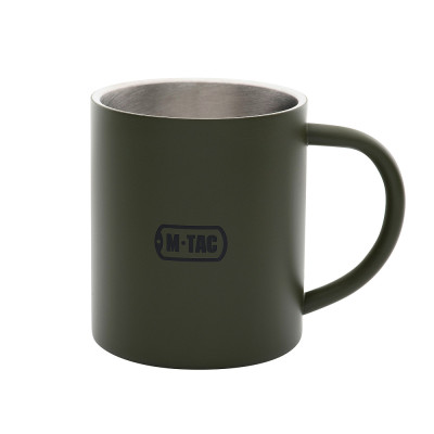 M-Tac termokrūze 250 ml, olīvzaļa, nerūsējošais tērauds