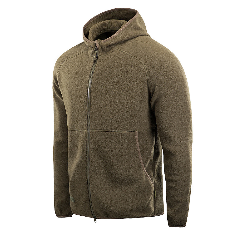 M-Tac Lite Microfleece džemperis ar kapuci, Army Olive