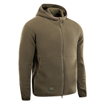 M-Tac Lite Microfleece džemperis ar kapuci, Army Olive