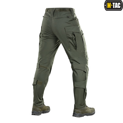 M-Tac Conquistador Flex taktiskās bikses, Teflon, Army Olive
