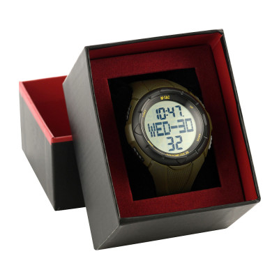 M-Tac Tactical Watch with Pedometer – pulkstenis, Olive