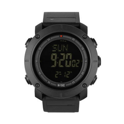 M-Tac Watch Tactical Compass 2095 – pulkstenis, Melna