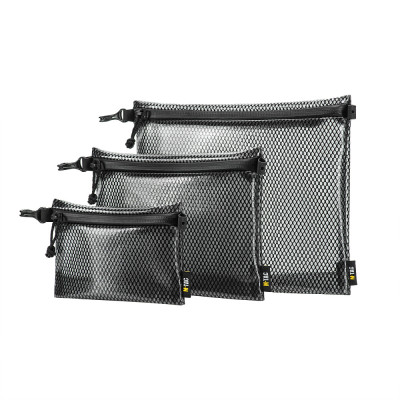 M-Tac Zip Pocket Organizer Set Elite – organizatoru komplekts, Melna