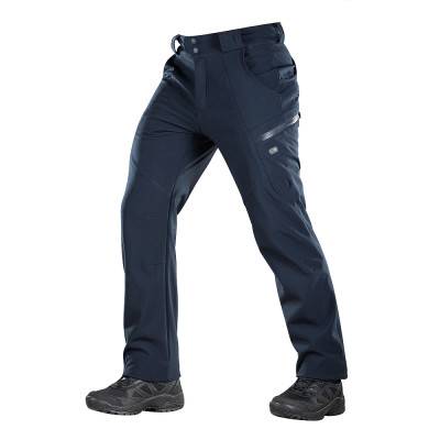 M-Tac Soft Shell ziemas bikses ar vilnas oderi, Dark Navy Blue
