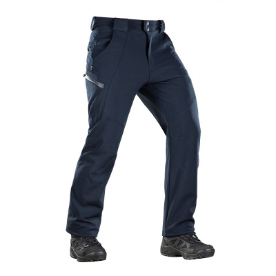 M-Tac Soft Shell ziemas bikses ar vilnas oderi, Dark Navy Blue