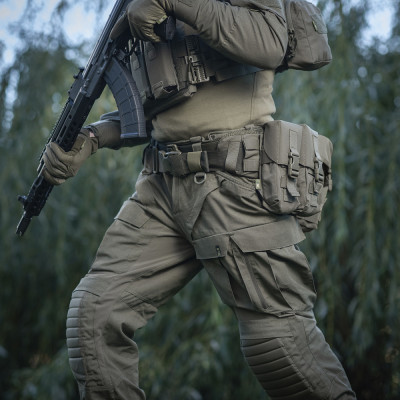 M-Tac War Belt Armor taktiskā josta, Cordura 500D, Ranger Green