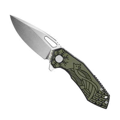 M-Tac Folding Knife Type 12 Scandinavian Stonewash – saliekamais nazis