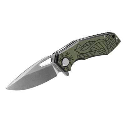M-Tac Folding Knife Type 12 Scandinavian Stonewash – saliekamais nazis