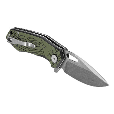 M-Tac Folding Knife Type 12 Scandinavian Stonewash – saliekamais nazis