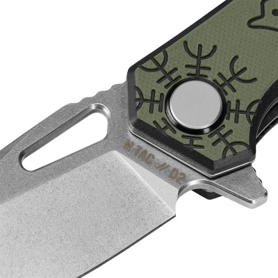 M-Tac Folding Knife Type 12 Scandinavian Stonewash – saliekamais nazis