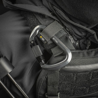 M-Tac Key-Lock alumīnija karabīns 30 kN — 6/10