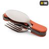 M-Tac Folding Two-piece Cutlery Set Sulankstomas dviejų dalių įrankių rinkinys