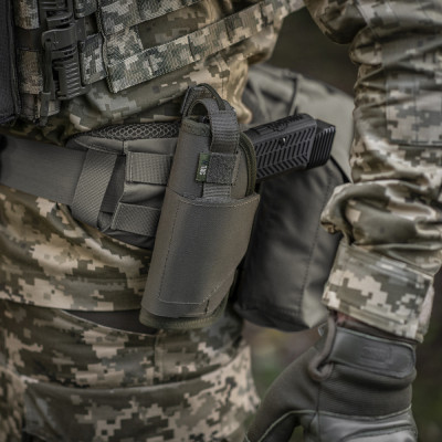 M-Tac Universal Tactical Holster Elite 500D, kreisajai rokai, Ranger Green