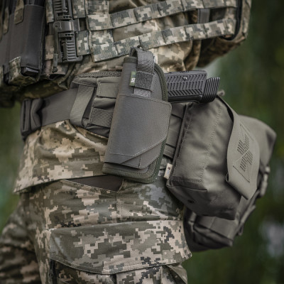 M-Tac Universal Tactical Holster Elite 500D, kreisajai rokai, Ranger Green