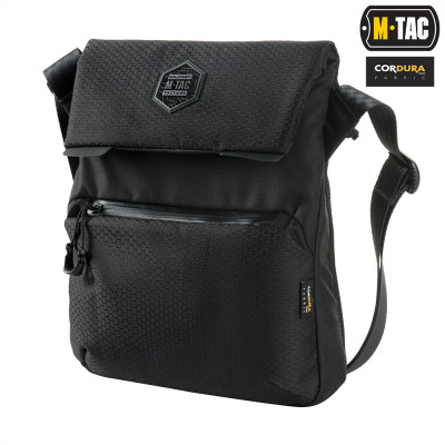 M-Tac Konvert Bag Elite – soma pār plecu, Melna