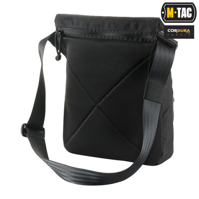 M-Tac Konvert Bag Elite – soma pār plecu, Melna