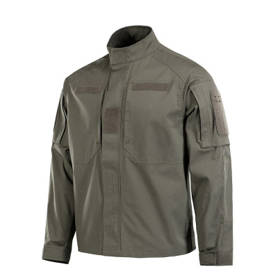 M-Tac Patrol Flex jaka ar Velcro pleistru panelēm, YKK, Dark Olive