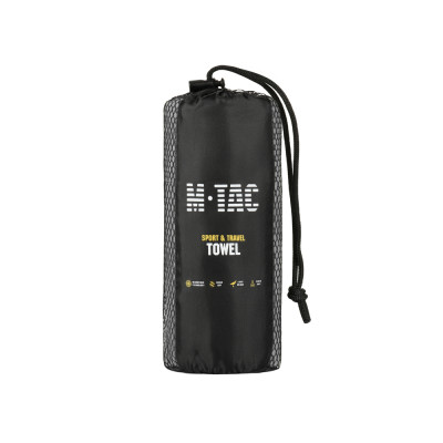 M-Tac Microfiber Towel 120x60 cm – dvielis, Pelēks