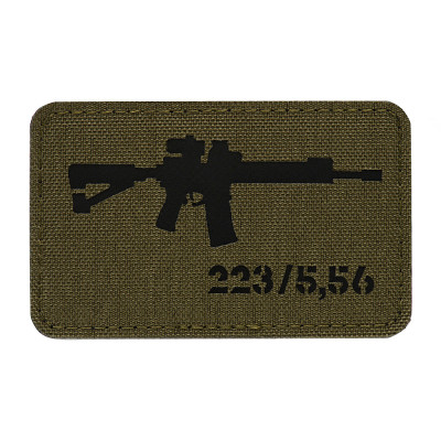 M-Tac AR-15 Laser Cut morāles plāksnīte Cordura 500D, Ranger Green