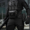 M-Tac Sling Bag Large Elite Gen.II – soma pār plecu, Melna