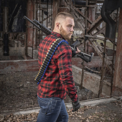 M-Tac Bandolier Elite – patronu turētājs, Melna