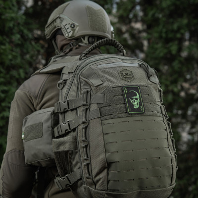 M-Tac Face of War plāksnīte Cordura 500D, 8,5×5,2 cm, Olive
