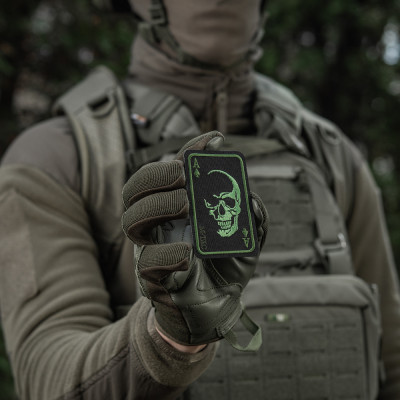 M-Tac Face of War plāksnīte Cordura 500D, 8,5×5,2 cm, Olive