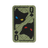 M-Tac Pīķu dāma morāles plāksnīte Cordura 500D, 8×5 cm