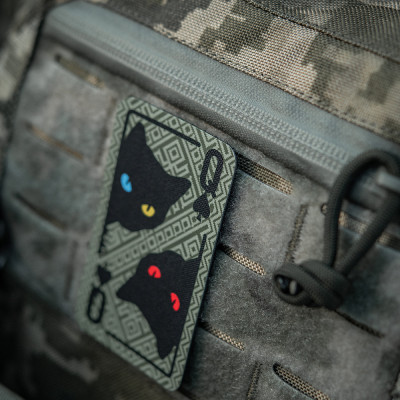 M-Tac Pīķu dāma morāles plāksnīte – Cordura 500D, 8×5 cm