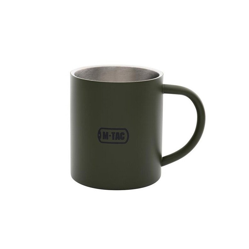 M-Tac Insulated Mug Olive 250ml Termo puodelis, žalias