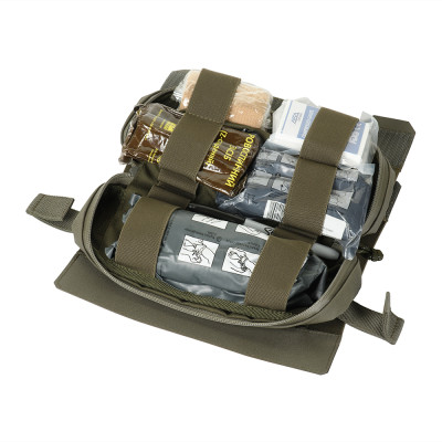 M-Tac Roll Elite IFAK medicīniskā soma Cordura 500D, Ranger Green