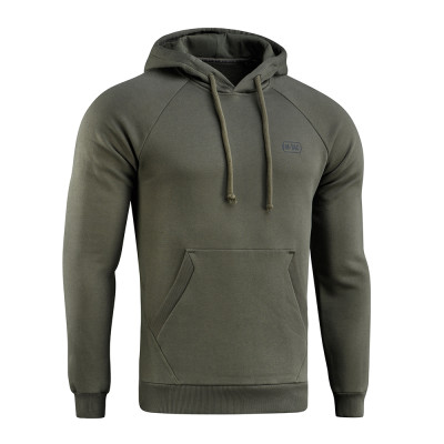 M-Tac Cotton Raglan Hard Hoodie kokvilnas džemperis, Army Olive