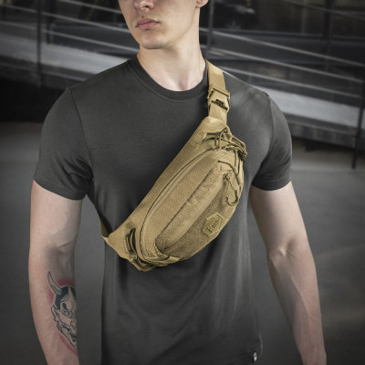 M-Tac Waist Bag Elite Hex – jostas soma, Coyote