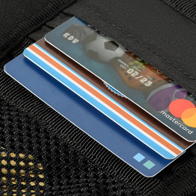 M-Tac Velcro Wallet Elite Gen.II Hex – maks, Melna