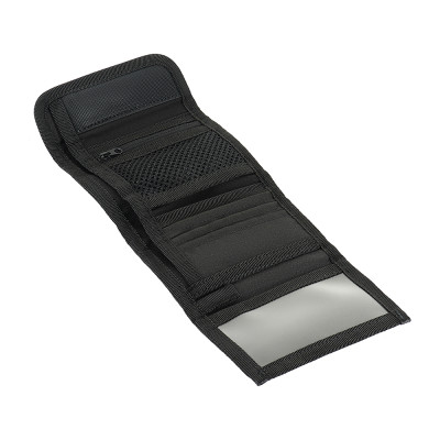 M-Tac Wallet with Patch Panel Elite Gen.II – maks, Melna