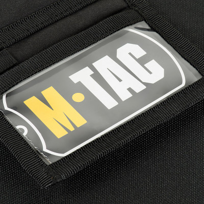 M-Tac Wallet with Patch Panel Elite Gen.II – maks, Melna