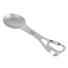 M-Tac nerūsējošā tērauda sporks 14,8 cm ar karabīnu