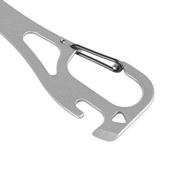 M-Tac nerūsējošā tērauda sporks 14,8 cm ar karabīnu — 4/10