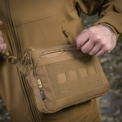 M-Tac Admin Bag Elite – soma pār plecu, Coyote