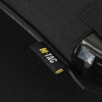M-Tac Pouch Elastic Triple Magazine Elite Laser Cut – magazīnu somiņa, Melna