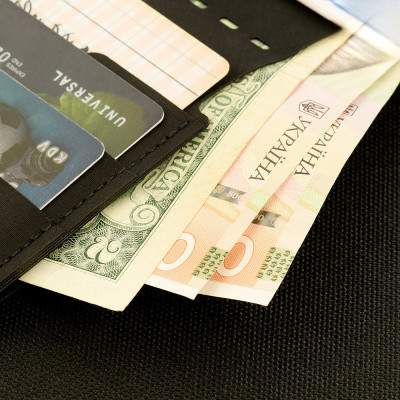 M-Tac Wallet Slim Elite – maks, Melna