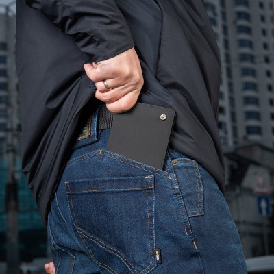 M-Tac Wallet Slim Elite – maks, Melna